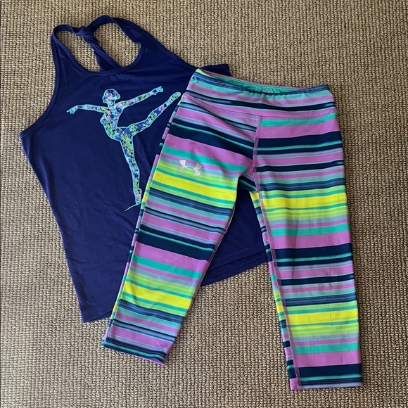 Under Armour leggings and Tank Top Set - Picture 1 of 6